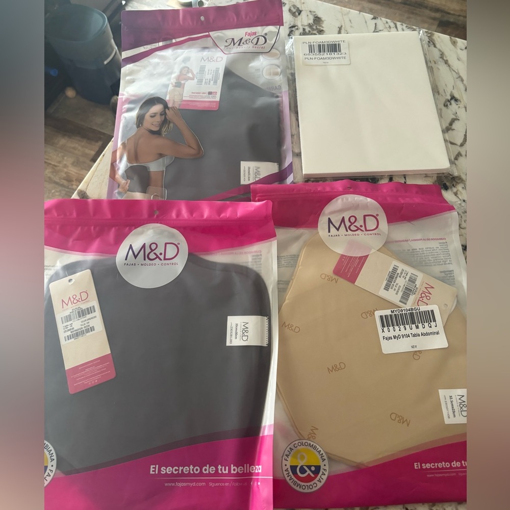 4 NWT items sold as a lot - fajas